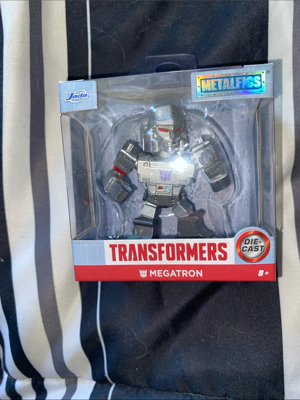 Transformers Megatron Metalfigs Die-Cast Action Figure - Silver
